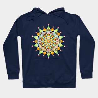 Patchwork Filigree Mandala Hoodie